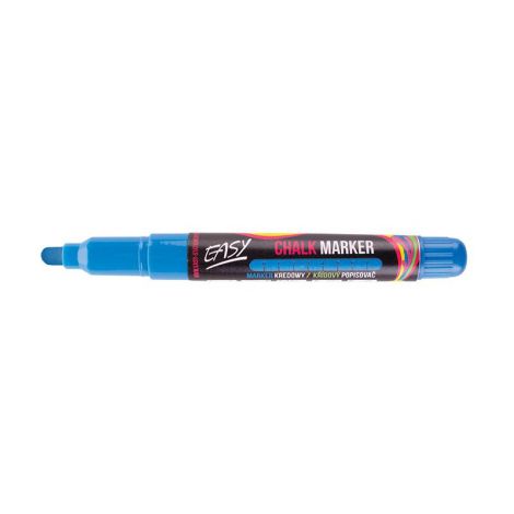 Marker kredowy Easy okrągły 6.5mm, Niebieski